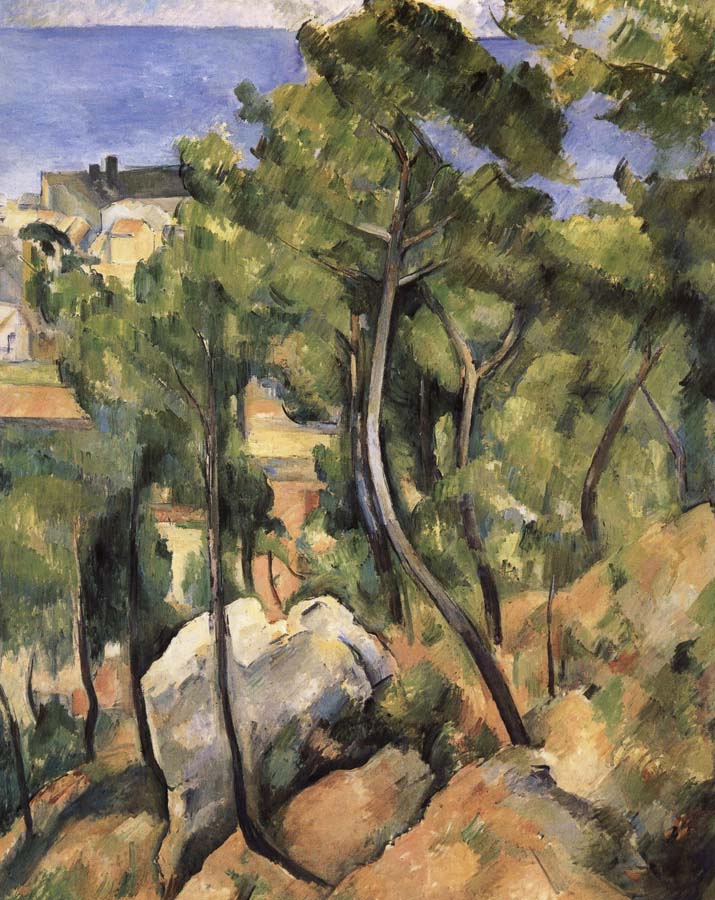 Paul Cezanne forest